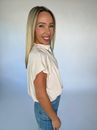Gathered In Grace Top - Ivory