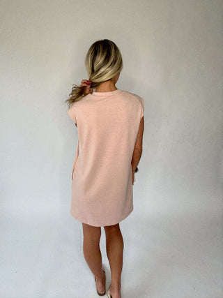 Make Me Blush Dress - Blush Pink