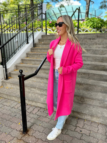 The Stockport Jacket - Hot Pink