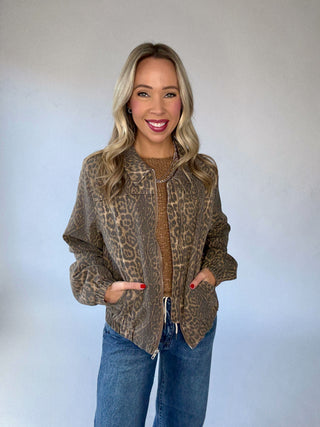 Chic Instincts Leopard Jacket