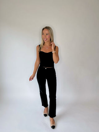 Come Closer Bralette - Black