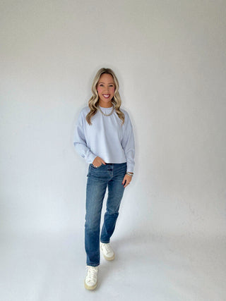 Soft Surroundings Top - Halogen Blue