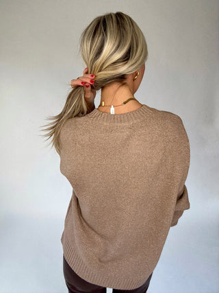 City Soft Sweater - Mocha