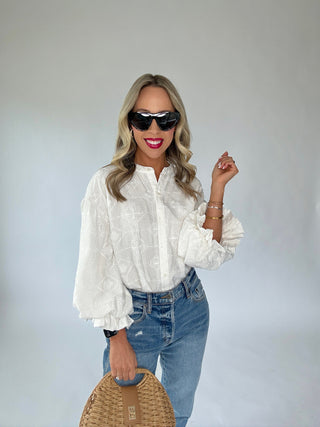 Pure Intentions Top - Off White
