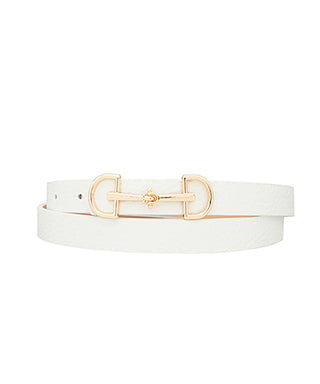 The Finishing Touch Belt - White