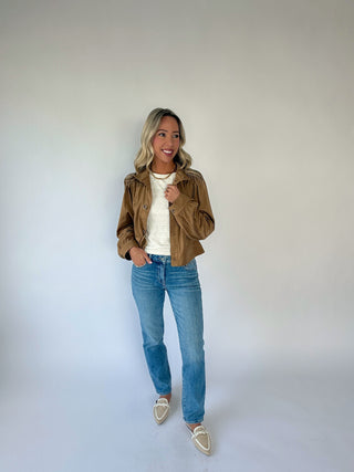 SANCTUARY Charlotte Suede Jacket - Cartouche