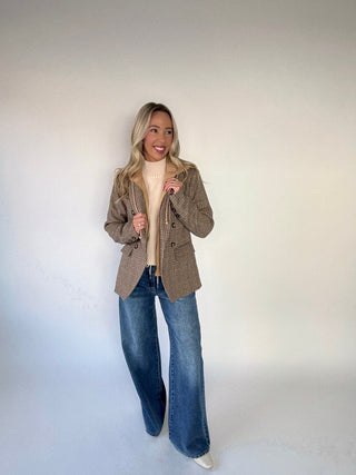 Chasing Dreams Hooded Convertible Blazer