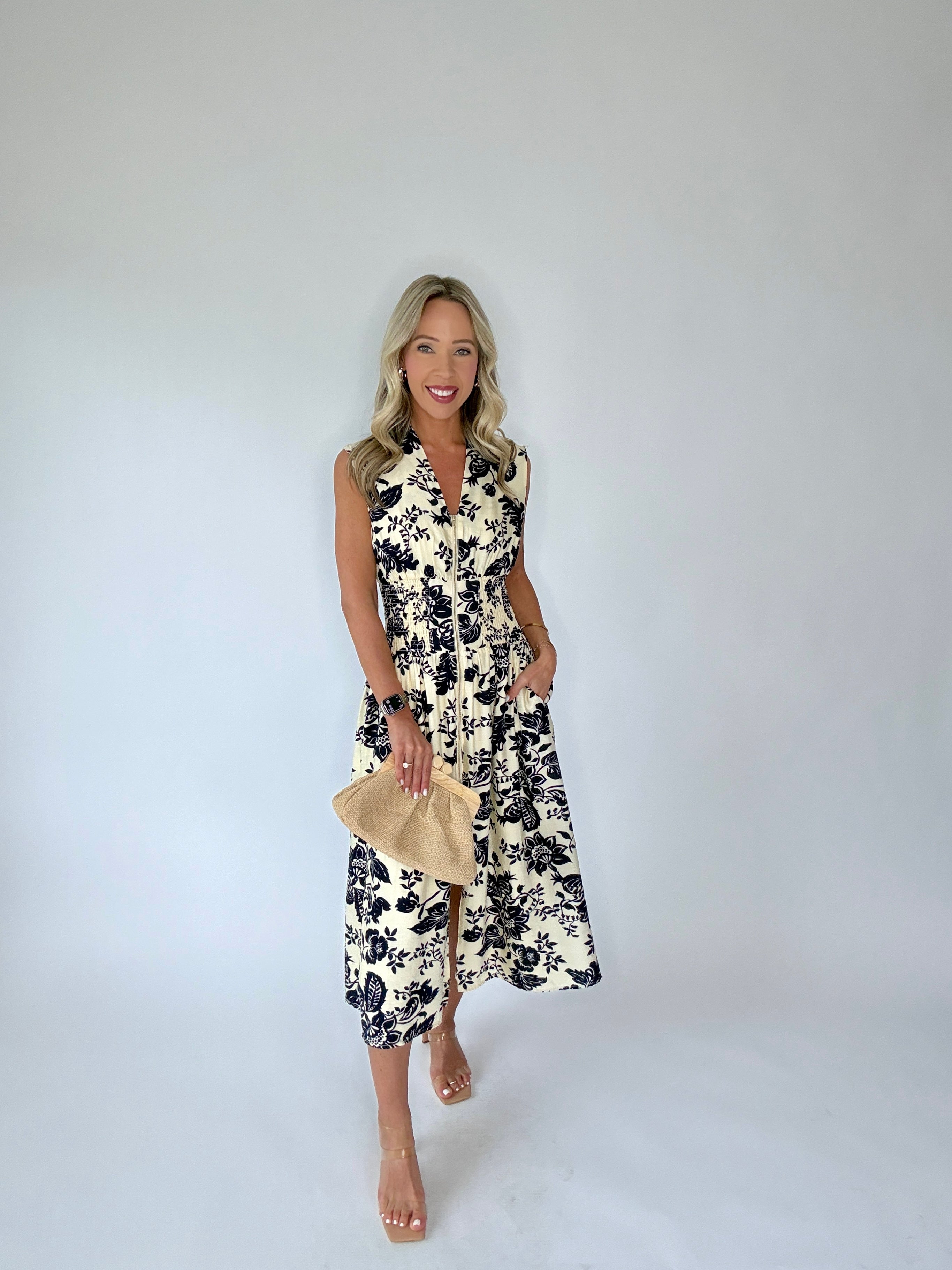 Elegant Essence Midi Dress