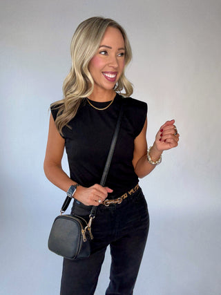 The Capsule Edit Crossbody - Black