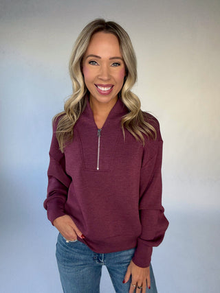 VARLEY Davidson Sweat - Sassafras Marl