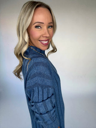 True Blue Sweater Dress