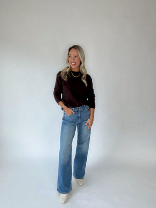 Autumn Essentials Pullover - Dark Roast