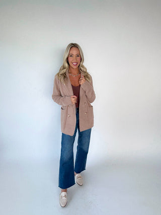 Alpine Adorned Coatigan Front Full Length Image