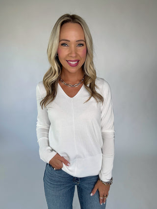 Autumn Edge V-Neck Pullover