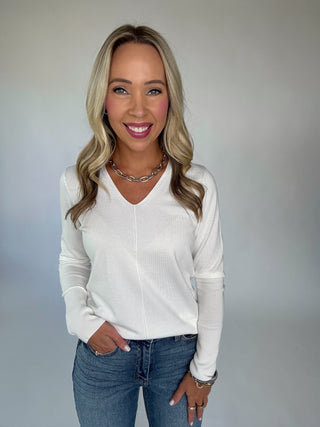 Autumn Edge V-Neck Pullover Front Casual Image