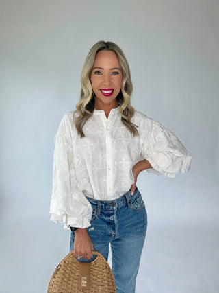 Pure Intentions Top - Off White