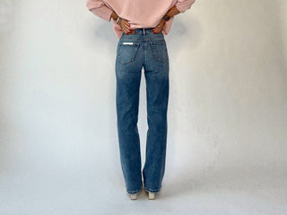 Ella High Rise Classic Straight Jeans