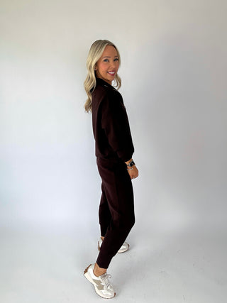 VARLEY The Slim Cuff Pant 25" - Coffee Bean