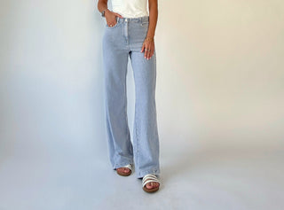 Call It Fate Pants - Ash Blue