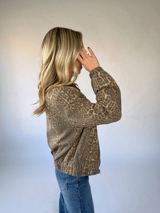 Chic Instincts Leopard Jacket