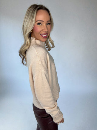 Thankful Days Mock Neck Sweater