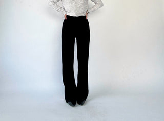 Ease & Elegance Front Seam Pant - Black