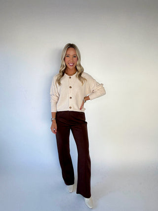 Fireside Chill Cardigan - Ivory