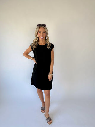 Make It Look Easy Dress - Black