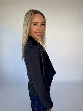 Consider Me Convinced Jacket - Dark Navy