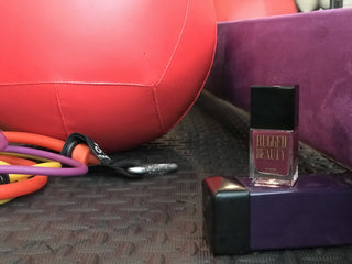 Balance Fiery Purple Nail Polish Dark Excercise Image