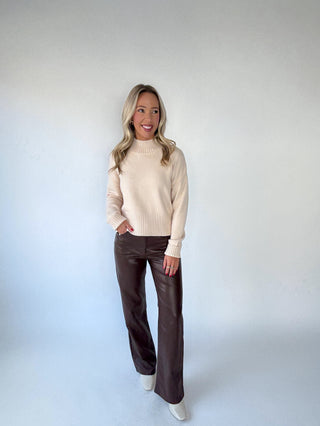 Thankful Days Mock Neck Sweater