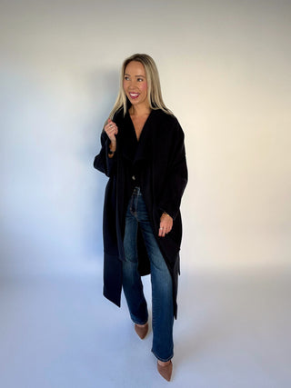 Central Park Stroll Coat - Navy