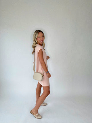 Make Me Blush Dress - Blush Pink