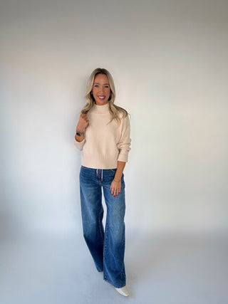 Thankful Days Mock Neck Sweater