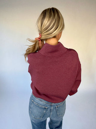 VARLEY Davidson Sweat - Sassafras Marl