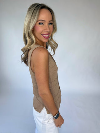 Call Me Later Knit Tank