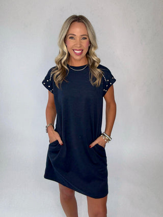 The Sunbound Dress - Navy Blue