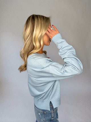 Easy Days Sweater - Sky Blue