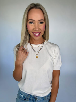 A Soft Surprise Top - Ivory