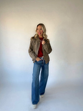 Chic Instincts Leopard Jacket