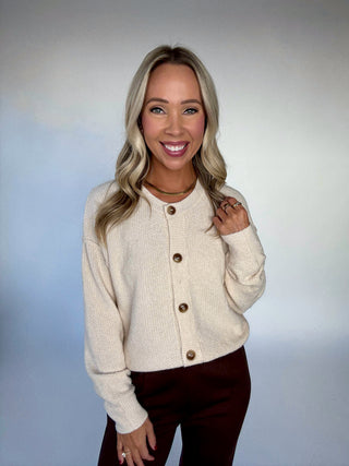 Fireside Chill Cardigan - Ivory
