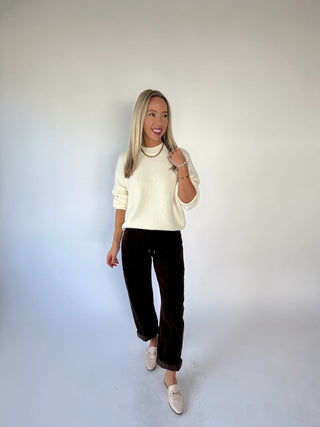 Head In The Clouds Sweater - Cream