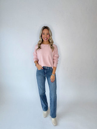 Ella High Rise Classic Straight Jeans