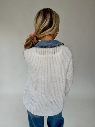 The Denim Blend Cardigan