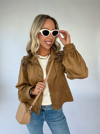 SANCTUARY Charlotte Suede Jacket - Cartouche