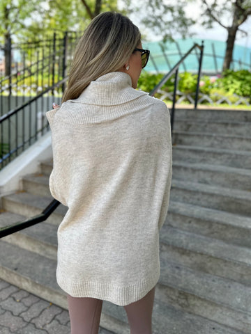 Loving Arms Cowl Neck Sweater