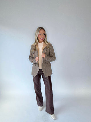 Chasing Dreams Hooded Convertible Blazer