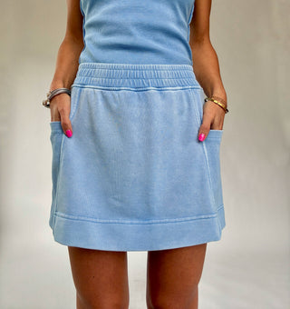 Sun Seeker Skort - Aqua Splash