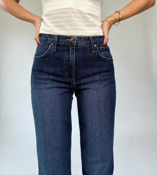 Forever On Trend Straight Leg Jeans - Dark Denim