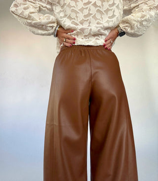 The Lennox Vegan Leather Pant